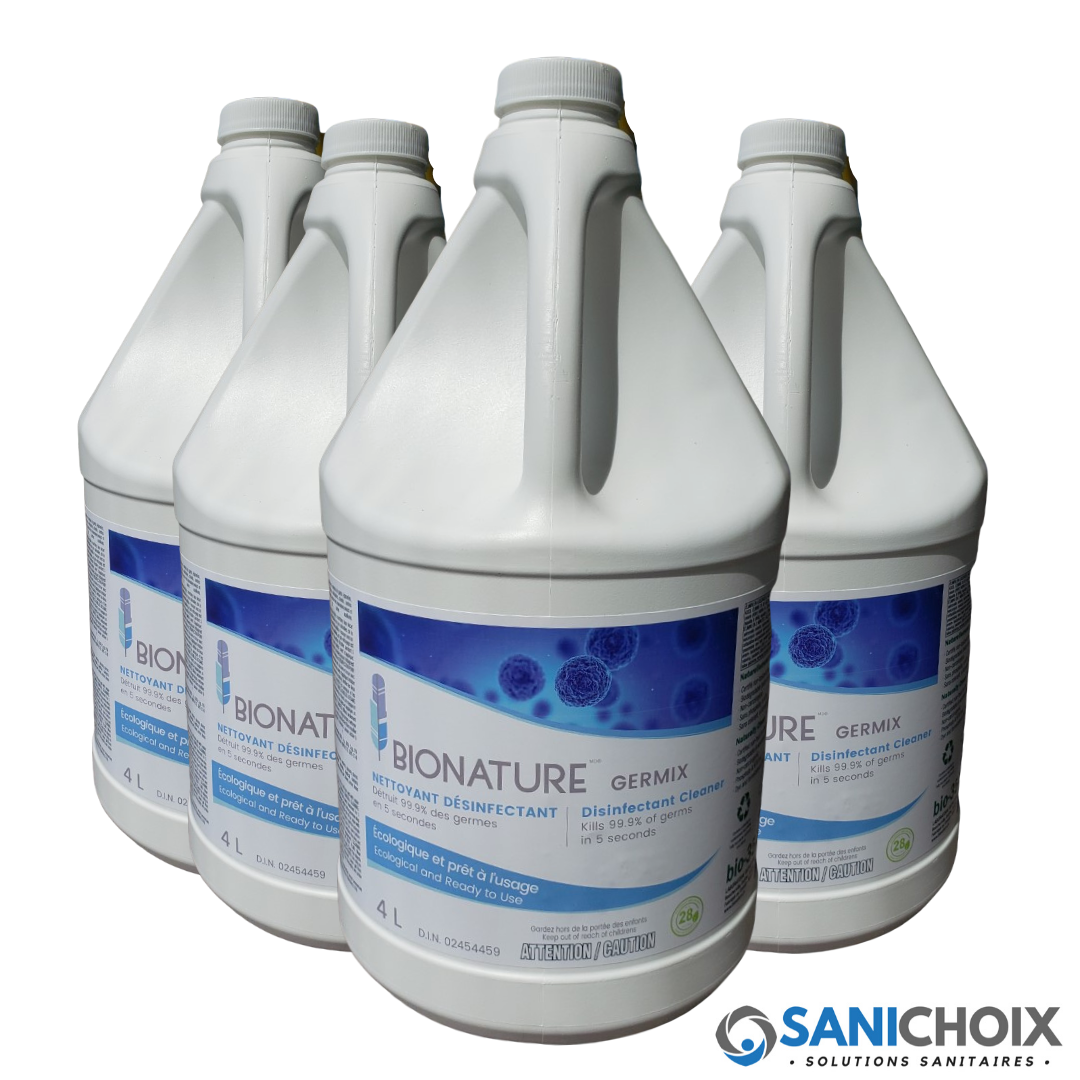 Désinfectant Germix CAISSE 4 x 4L *LIVRAISON GRATUITE