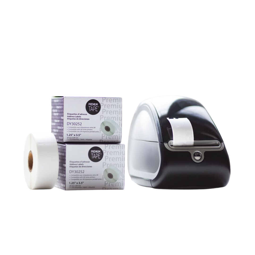 Dymo 30252 Étiquettes d'adresse 1 1 / 8'' x 3 1 / 2'' (2 x 350) *2/pqt *LIVRAISON GRATUITE
