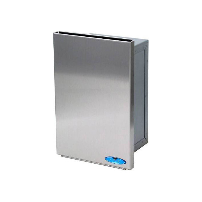 Poubelle encastrée pour serviettes hygiéniques - sanichoix