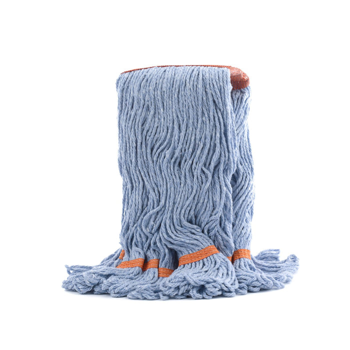 Tête de moppe bouclée bleue - sanichoix