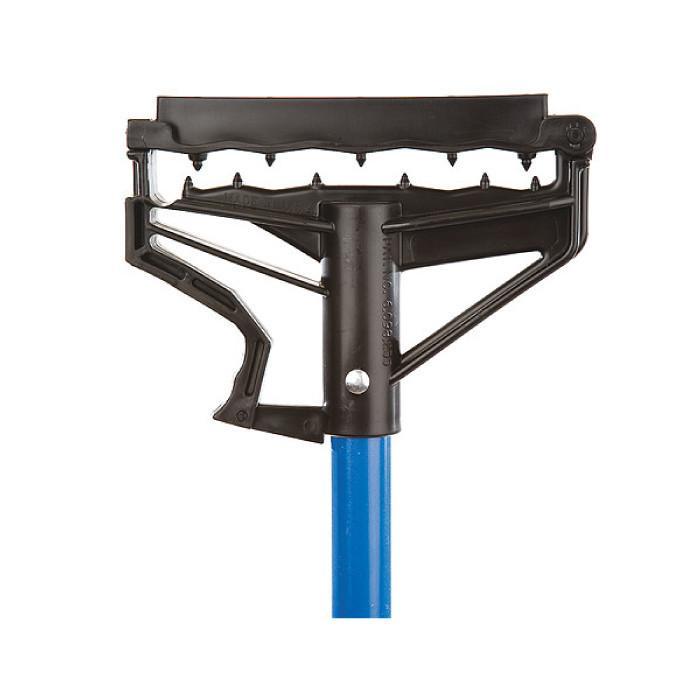 Manche de vadrouille 60" en Fibre De Verre Bleu - sanichoix