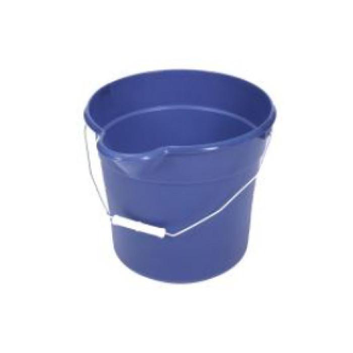 Seau Rond Bleu 10 Litres - sanichoix