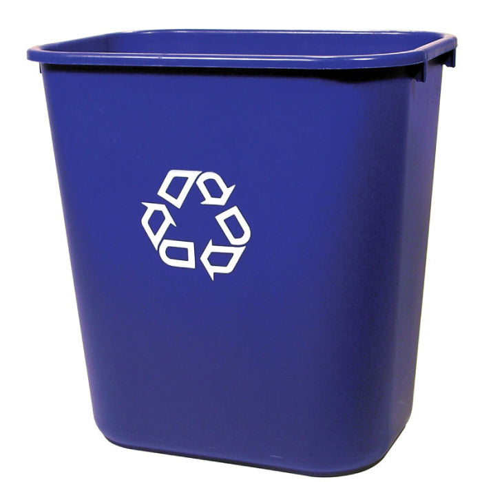 Poubelle de recyclage rectangulaire 27L - sanichoix