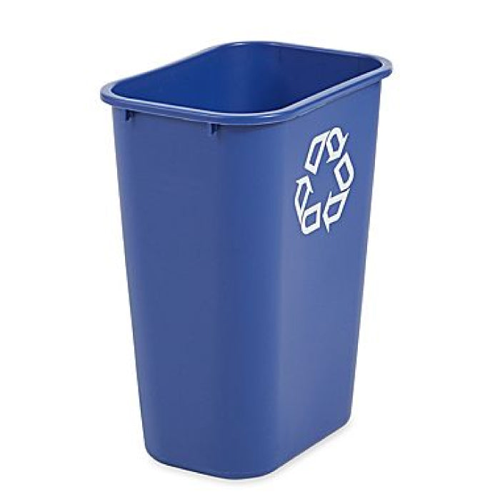 Poubelle de recyclage rectangulaire 39L - sanichoix