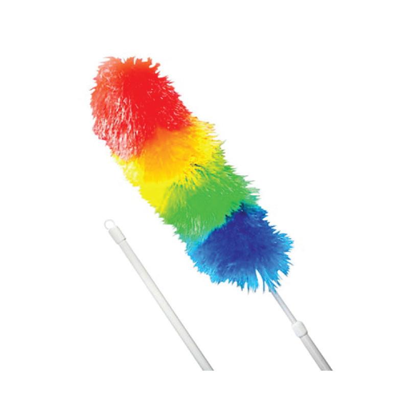 Plumeau Arc-en-Ciel télescopique, 52" - sanichoix