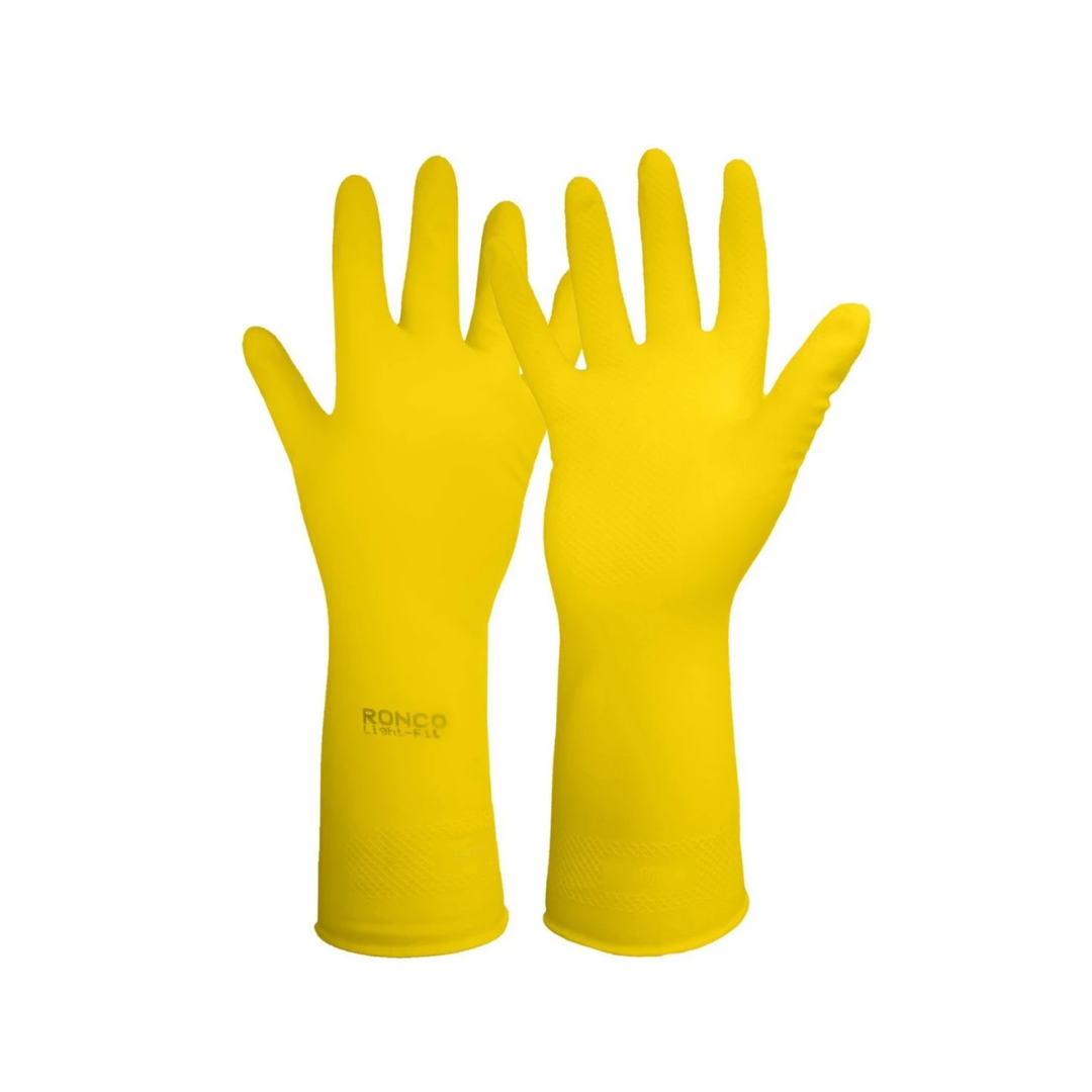 Gants de latex doublé 12/bte