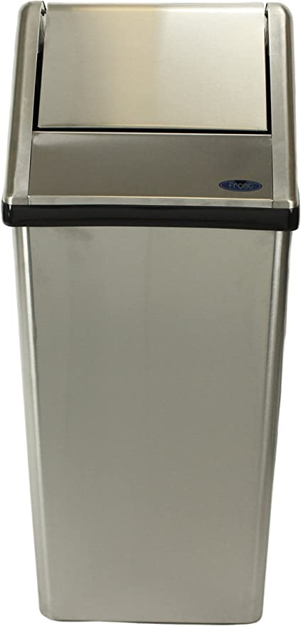 Poubelle 301NLS en Acier Inoxydable 80L