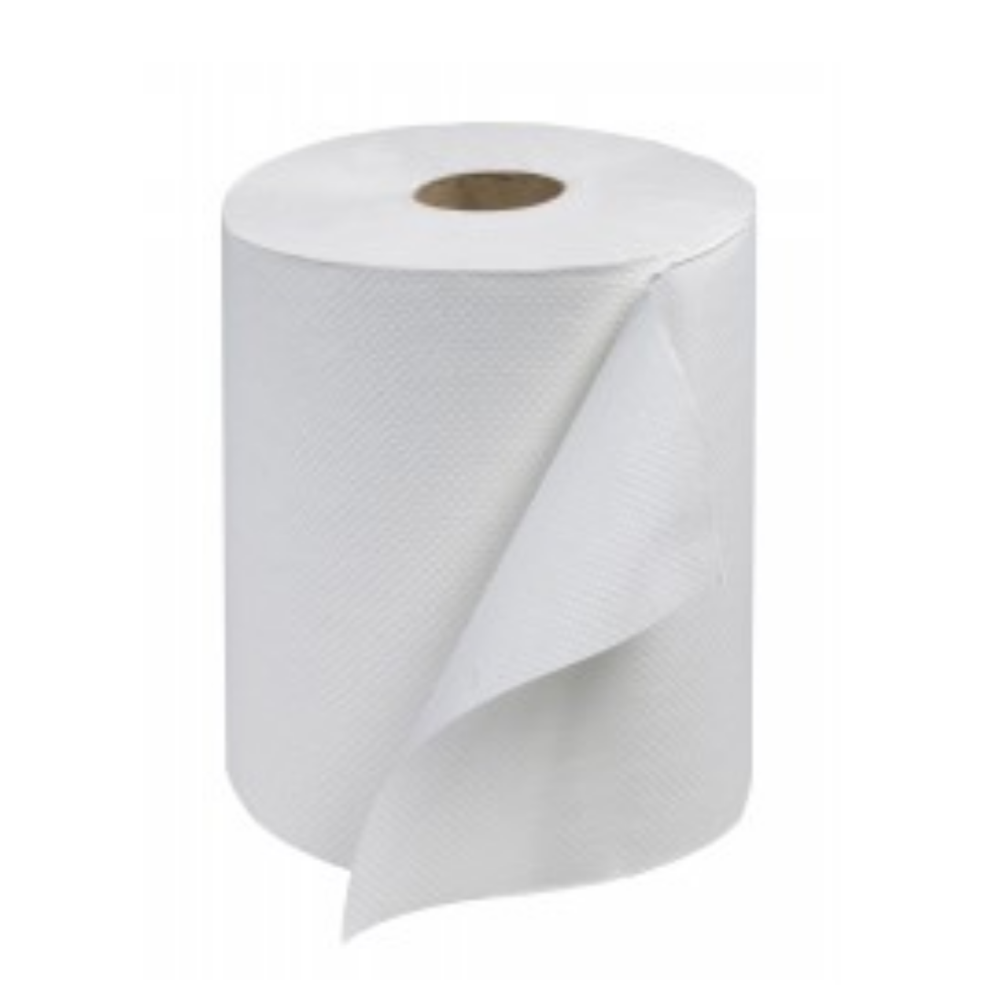 Papier à mains Blanc Tork 8''x 600', 12 rouleaux *Discontinué