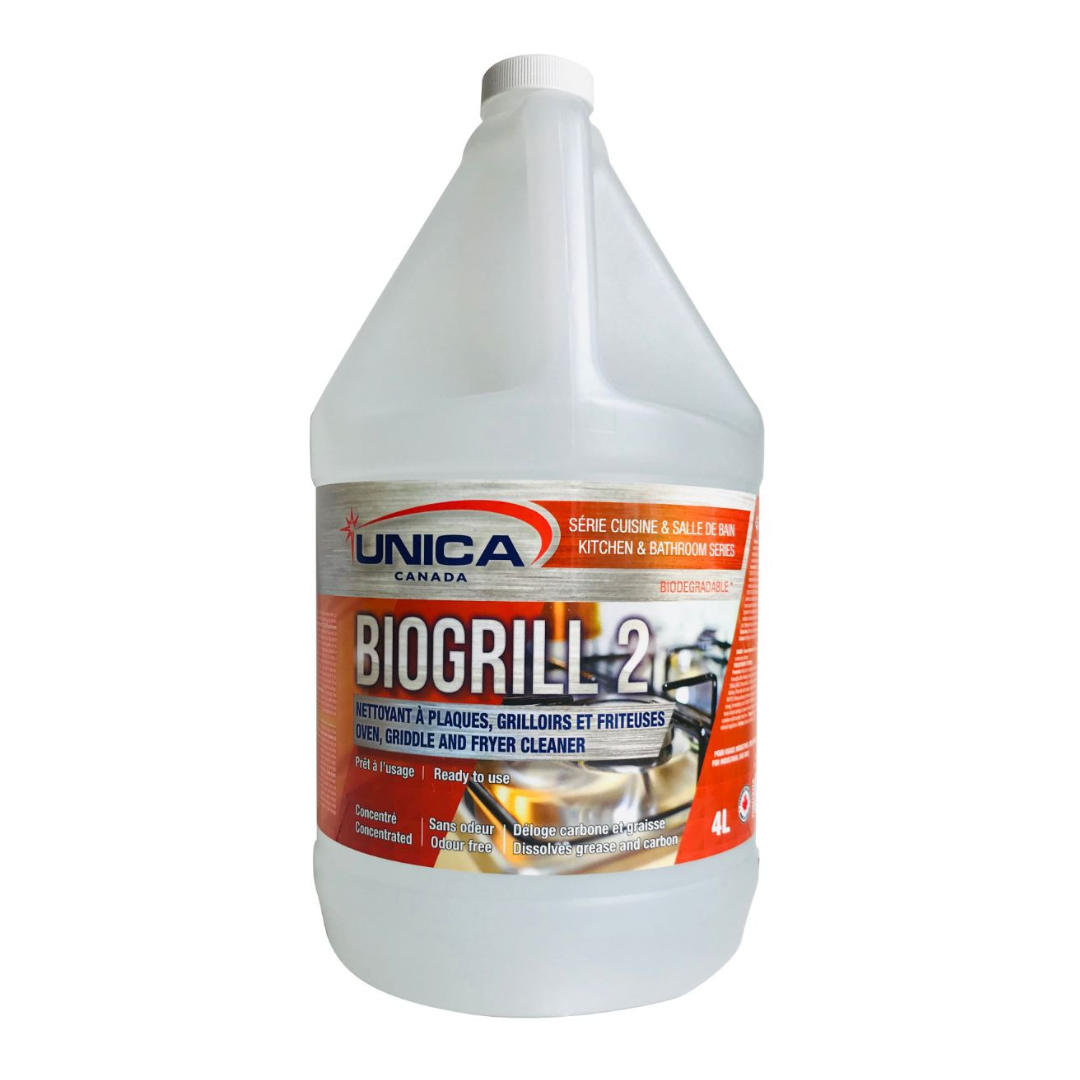 "BIOGRILL 2" Nettoyant à plaque 4 X 4L