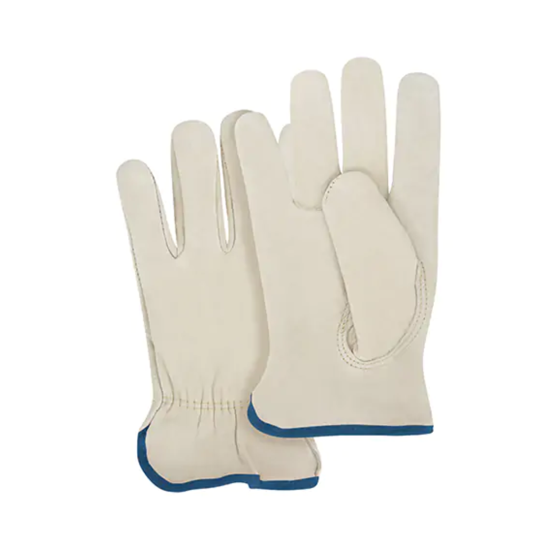 Gants de conducteur Paume en Cuir fleur de vache