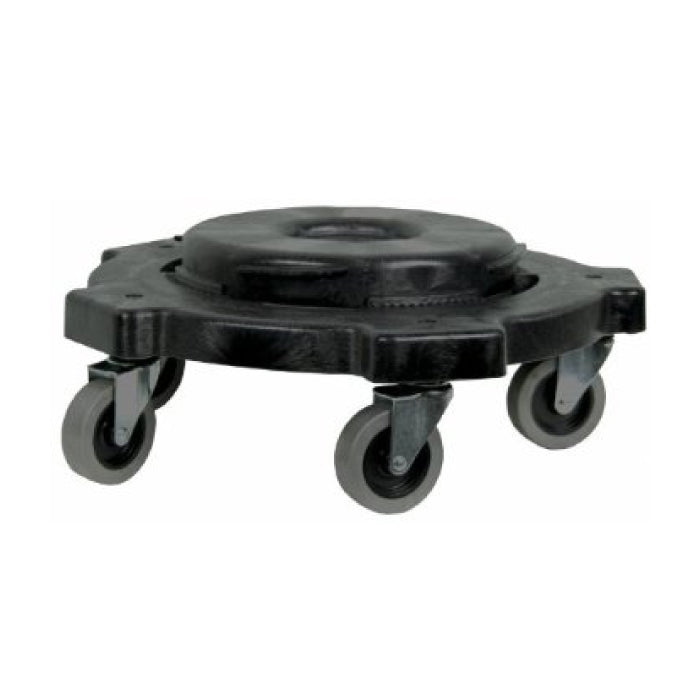 Socle sur roues pour poubelle ronde Huskee - sanichoix