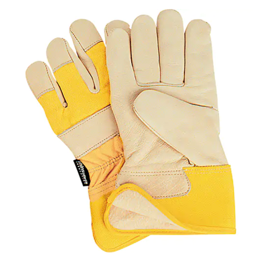 Gants d'ajusteur de première qualité, Paume en Cuir fleur de vache, Doublure en Thinsulate