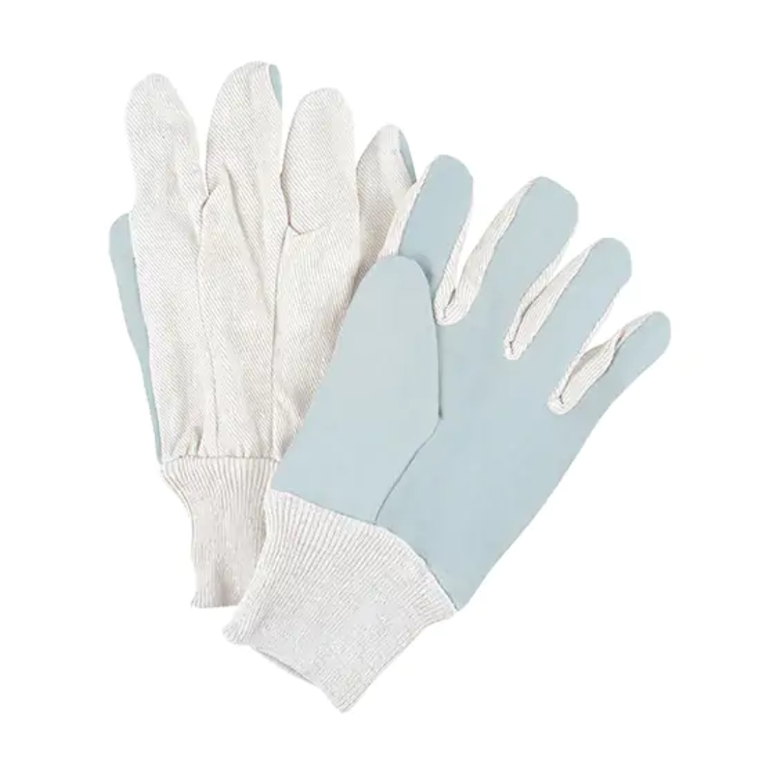 Gants de première qualité, Paume en Cuir de vache refendu