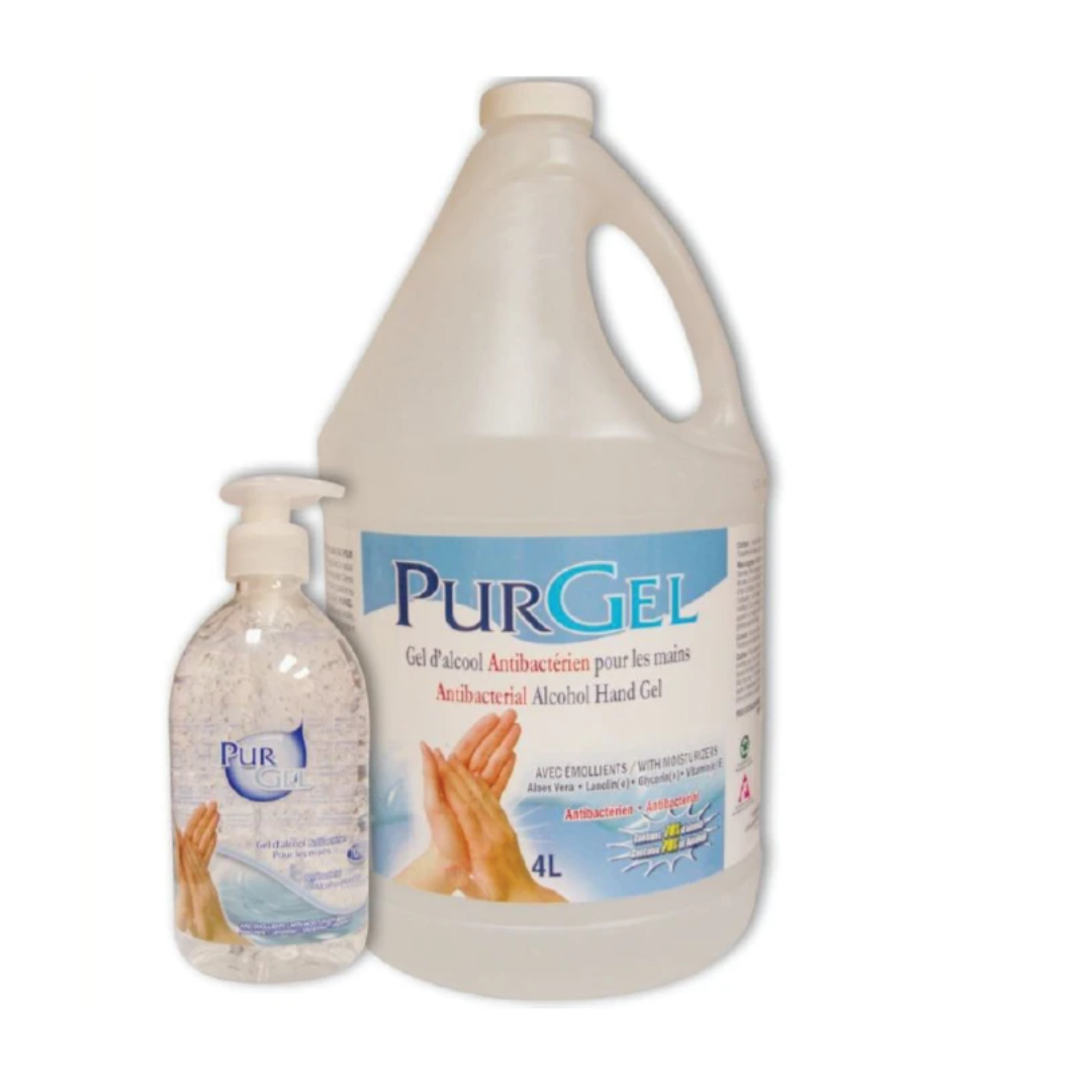 Gel antibactérien pour les mains Purgel 4L
