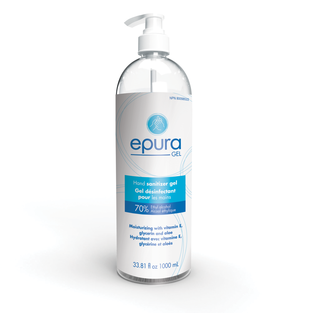 Gel antibactérien Epura CAISSE 16 x 1 LITRE *LIVRAISON GRATUITE