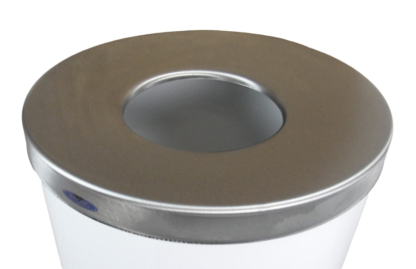 Poubelle de Lobby Frost 310-B. Blanche. 125 Litres