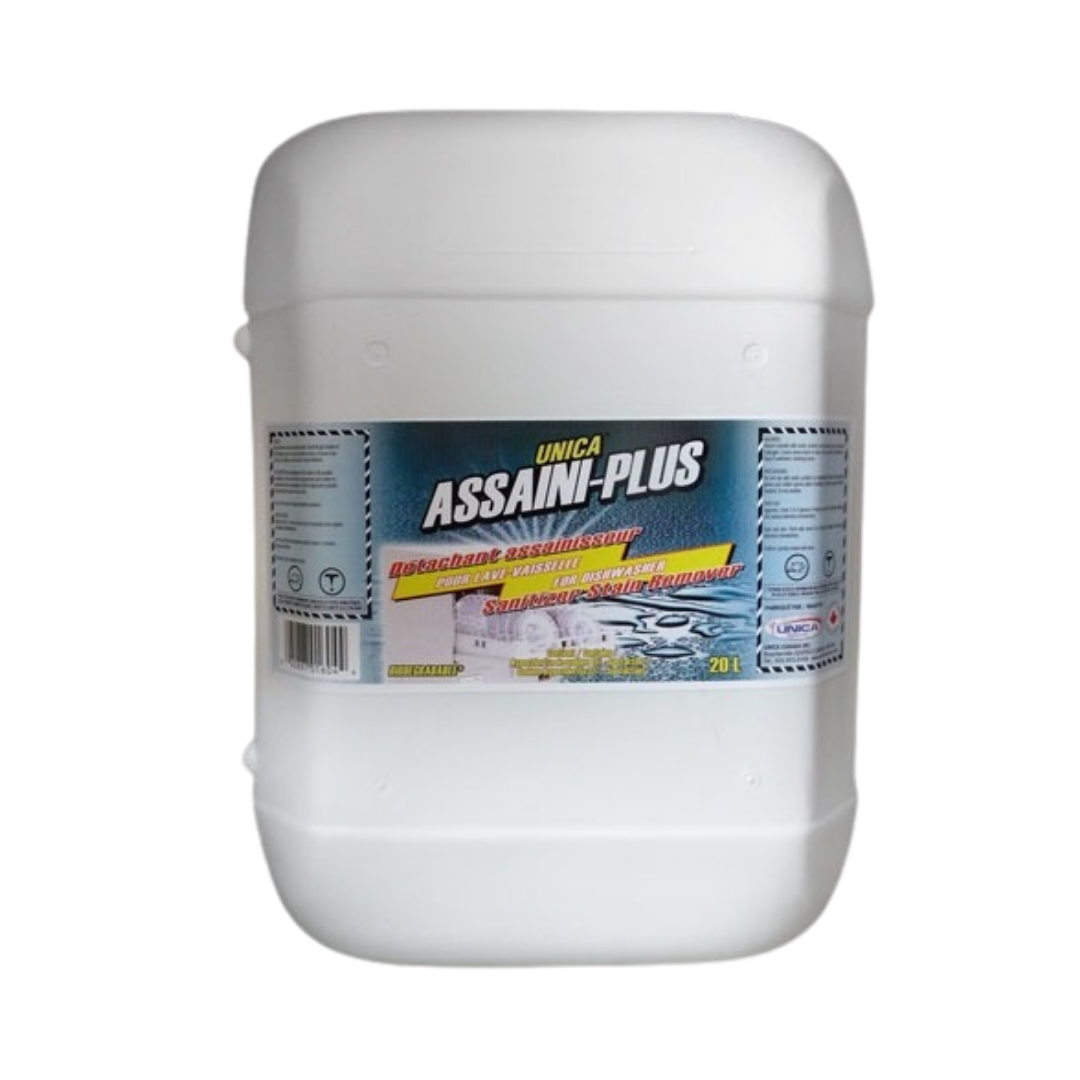 Assaini-Plus Désinfectant lave-vaisselle commercial