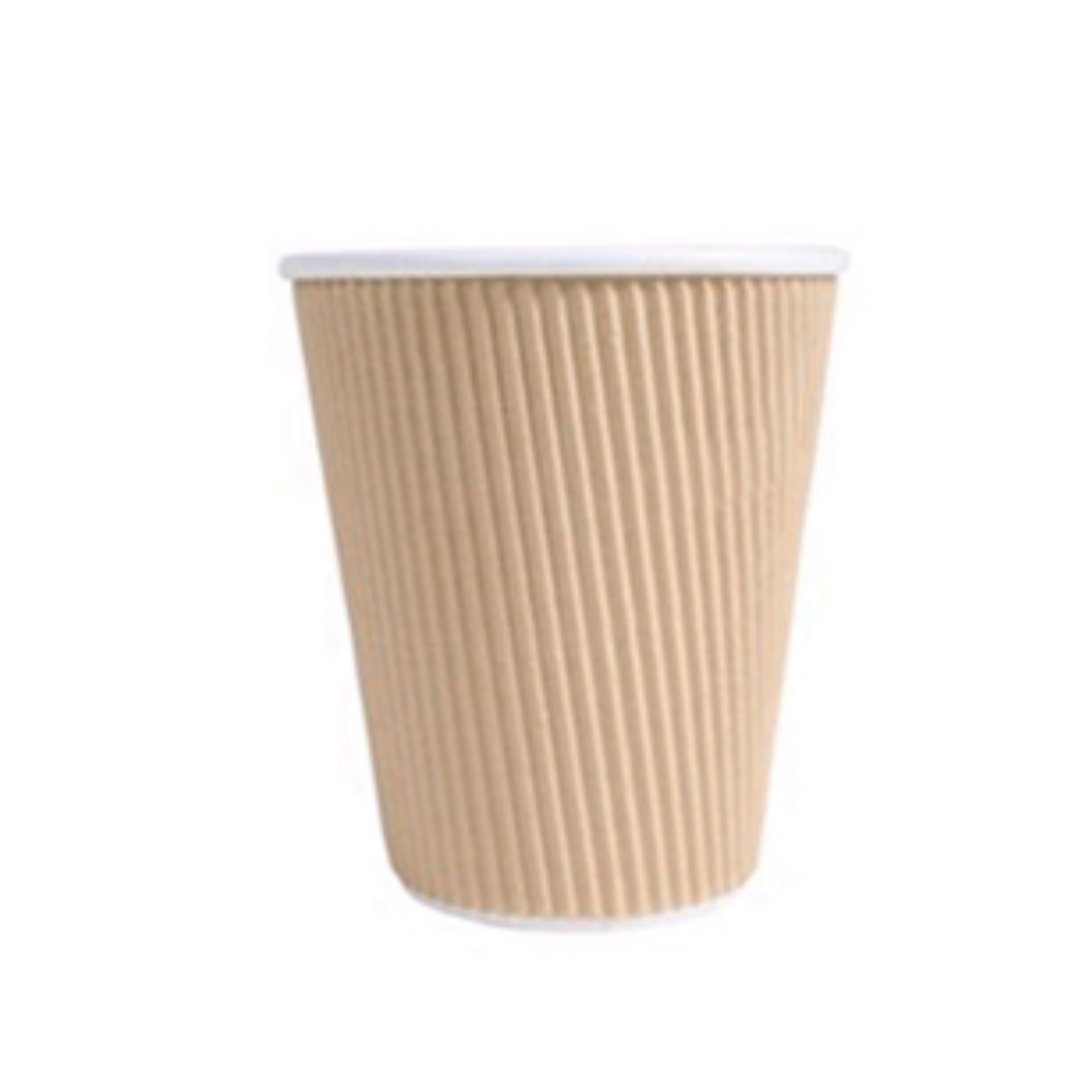 Verre à boisson chaude paroi gaufrée 4 oz 1000/CS
