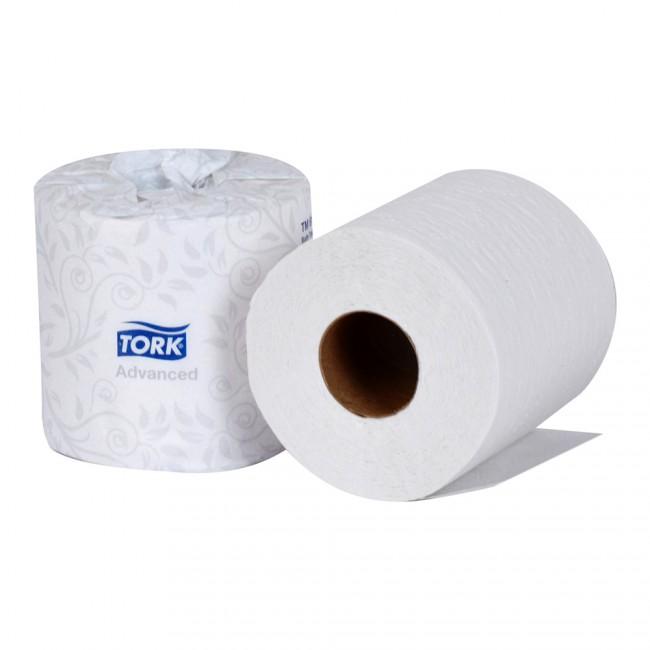 Papier hygiénique Tork 2 plis 500F 48 rouleaux – SaniChoix