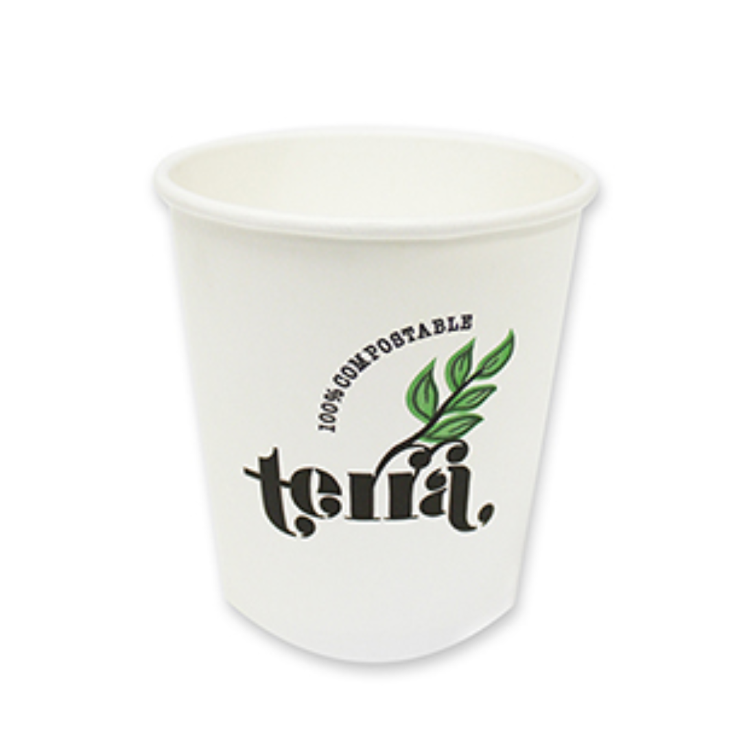Verre compostable pour boisson chaude 10 OZ 1000/CS