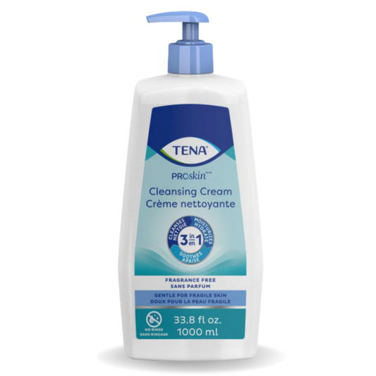 TENA 1000 ml Crème Nettoyante Sans Parfum