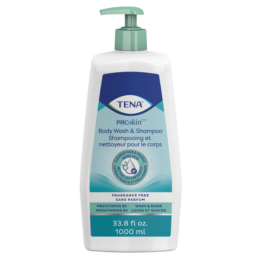 TENA Gel Douche & Shampoing Sans Parfum