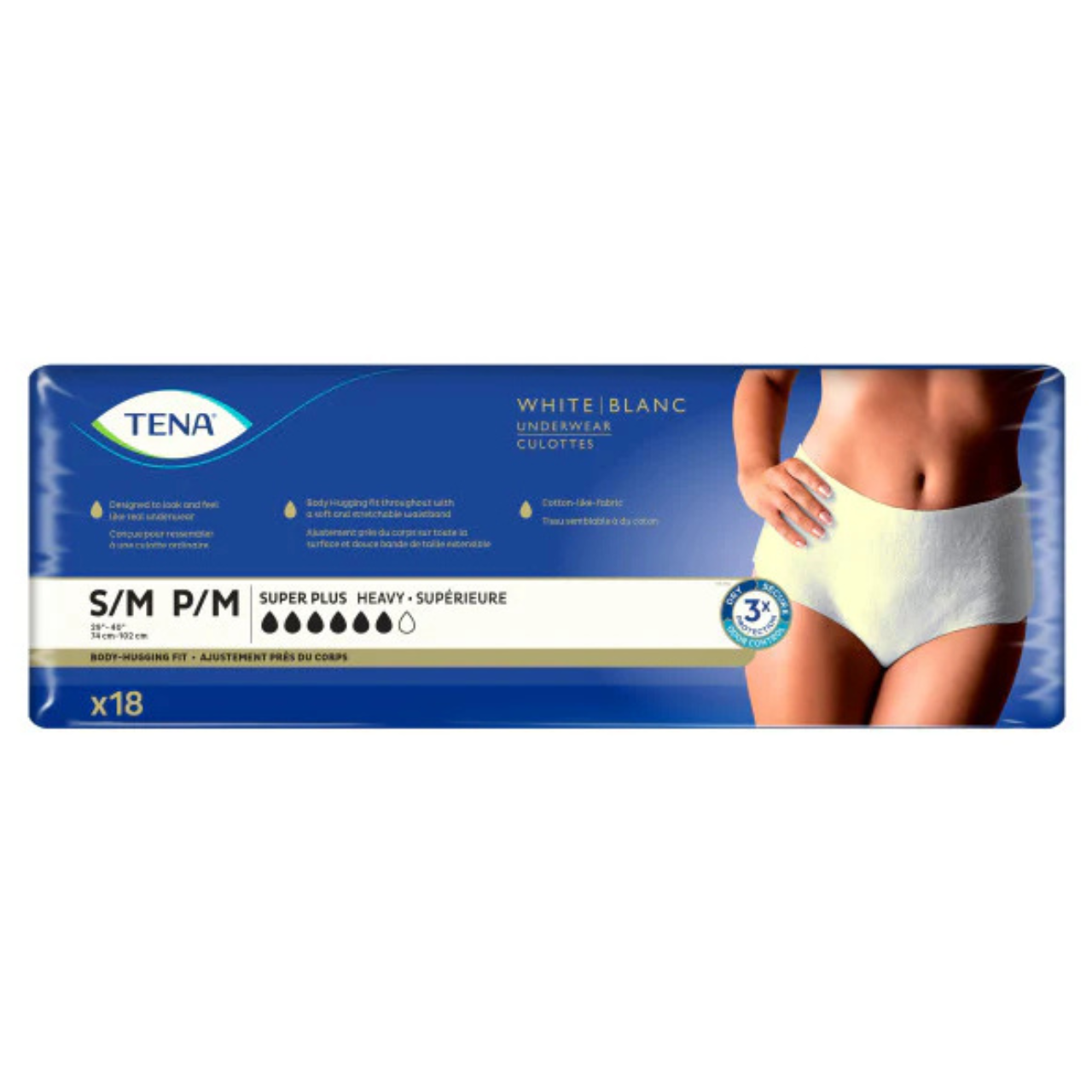 TENA® Super Plus Sous-vêtements d'incontinence pour femmes