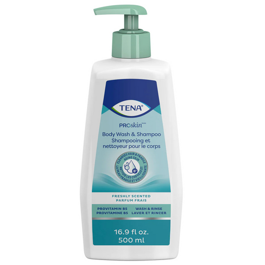 TENA Gel Douche et Shampoing Parfumés