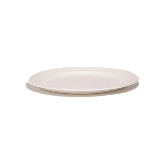 Assiette En Bagasse Ovale 12"X10" - 500/Boite
