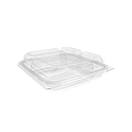 Boite À Lunch 5 Compartiments Plastique Clair 11.25"X8.5"X1.5" 200/Caisse