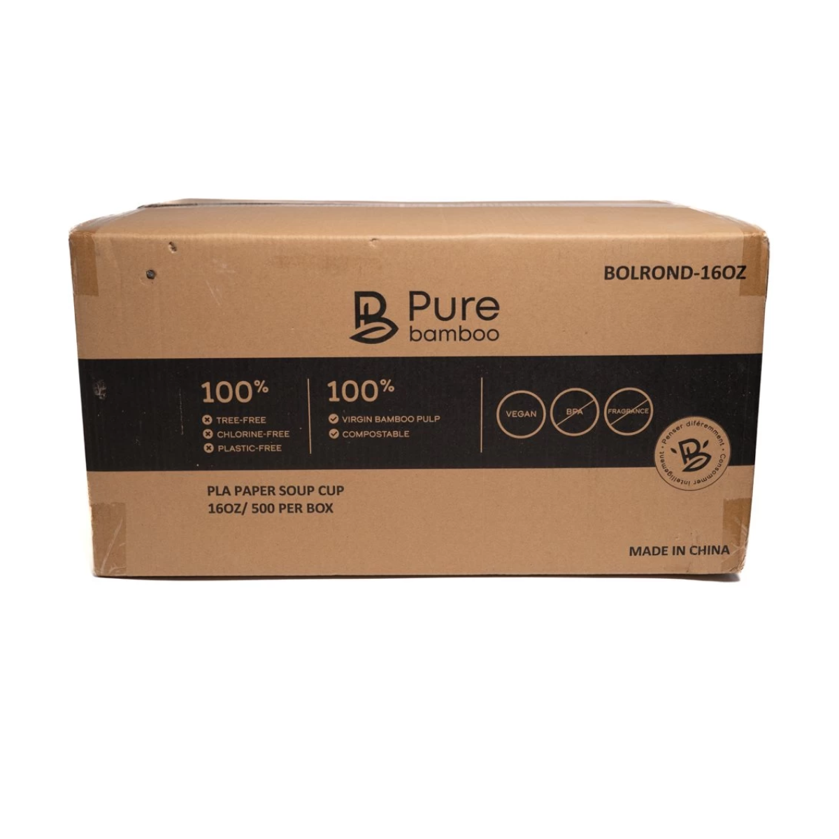 Bol À Soupe Rond En Pe 16oz 500/Caisse