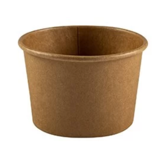 Bol En Carton Kraft 8 oz – 500/Caisse