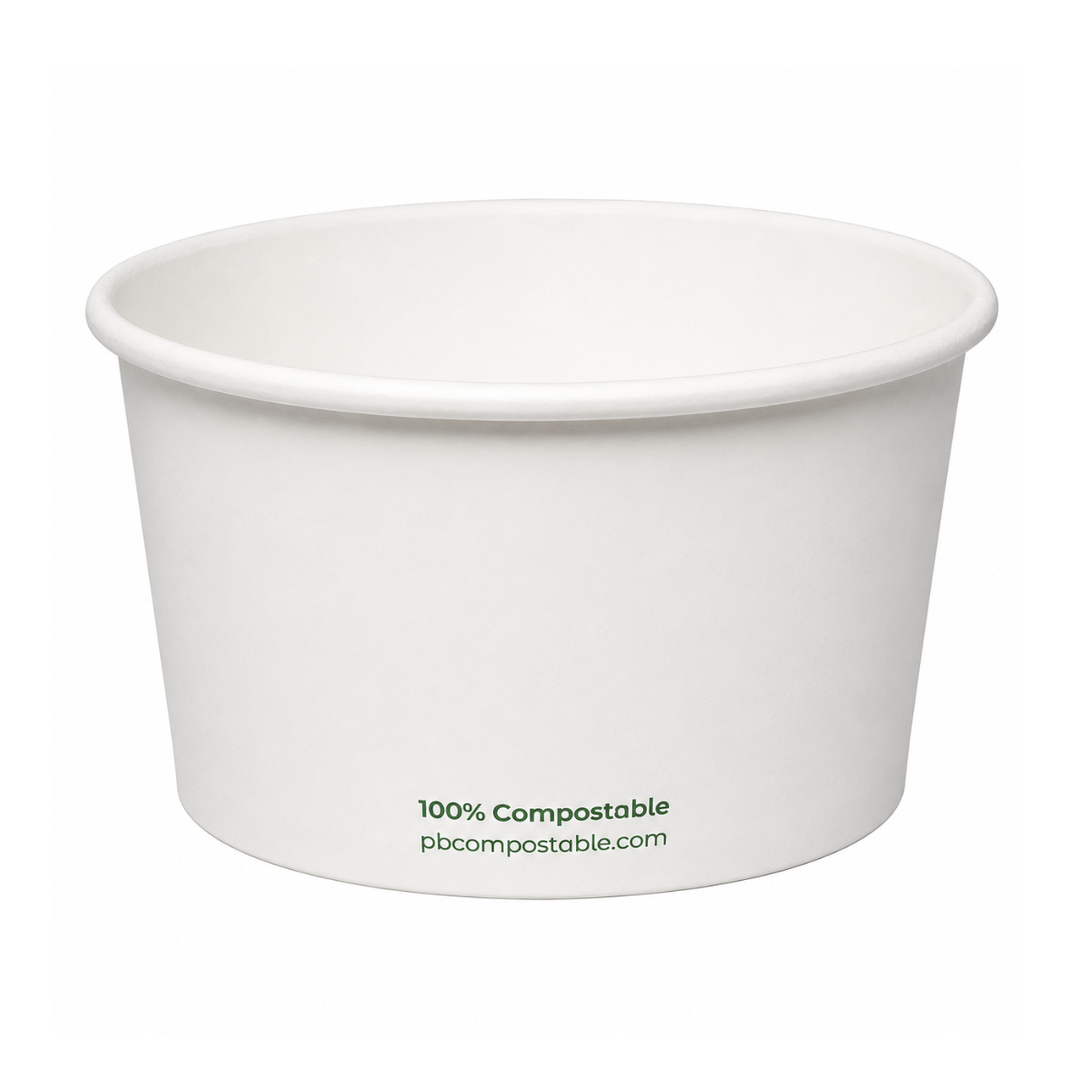 Bol Rond Blanc En PE 12oz 1000/Caisse