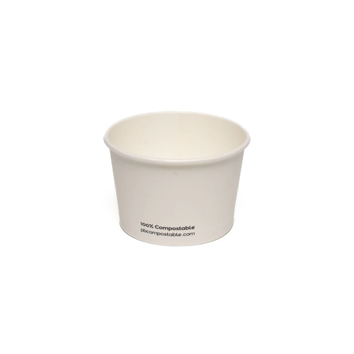 Bol Rond En Carton Blanc 4 oz – 2000/Caisse
