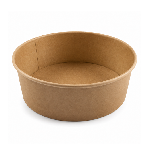 Bol rond en carton brun