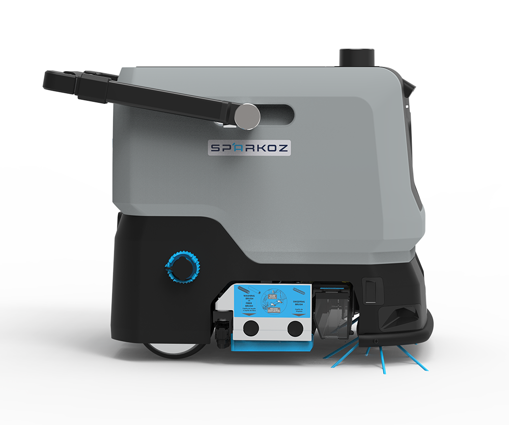 Robot de Nettoyage Autonome Commercial SPARKOZ TN10-PRO – L'Excellence du Nettoyage 3-en-1