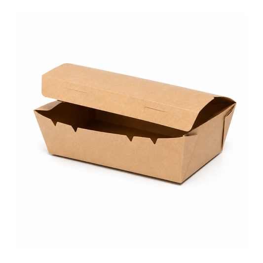 Contenant Kraft Boîte À Lunch 500 ML – 200/Caisse