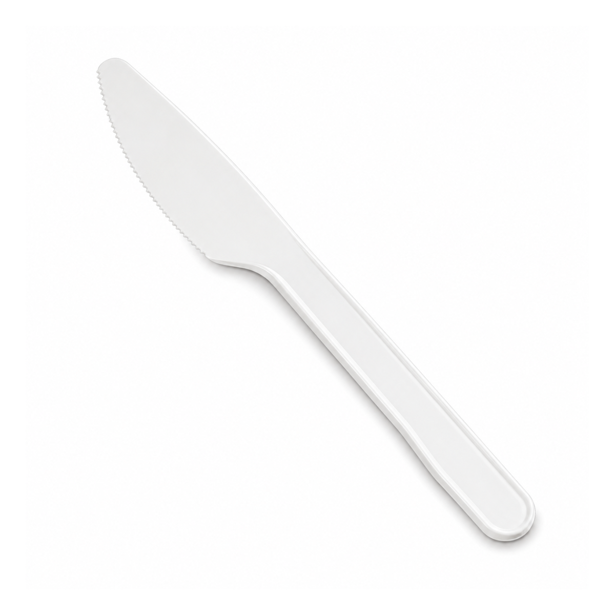 Couteau plastique blanc 1000/CS