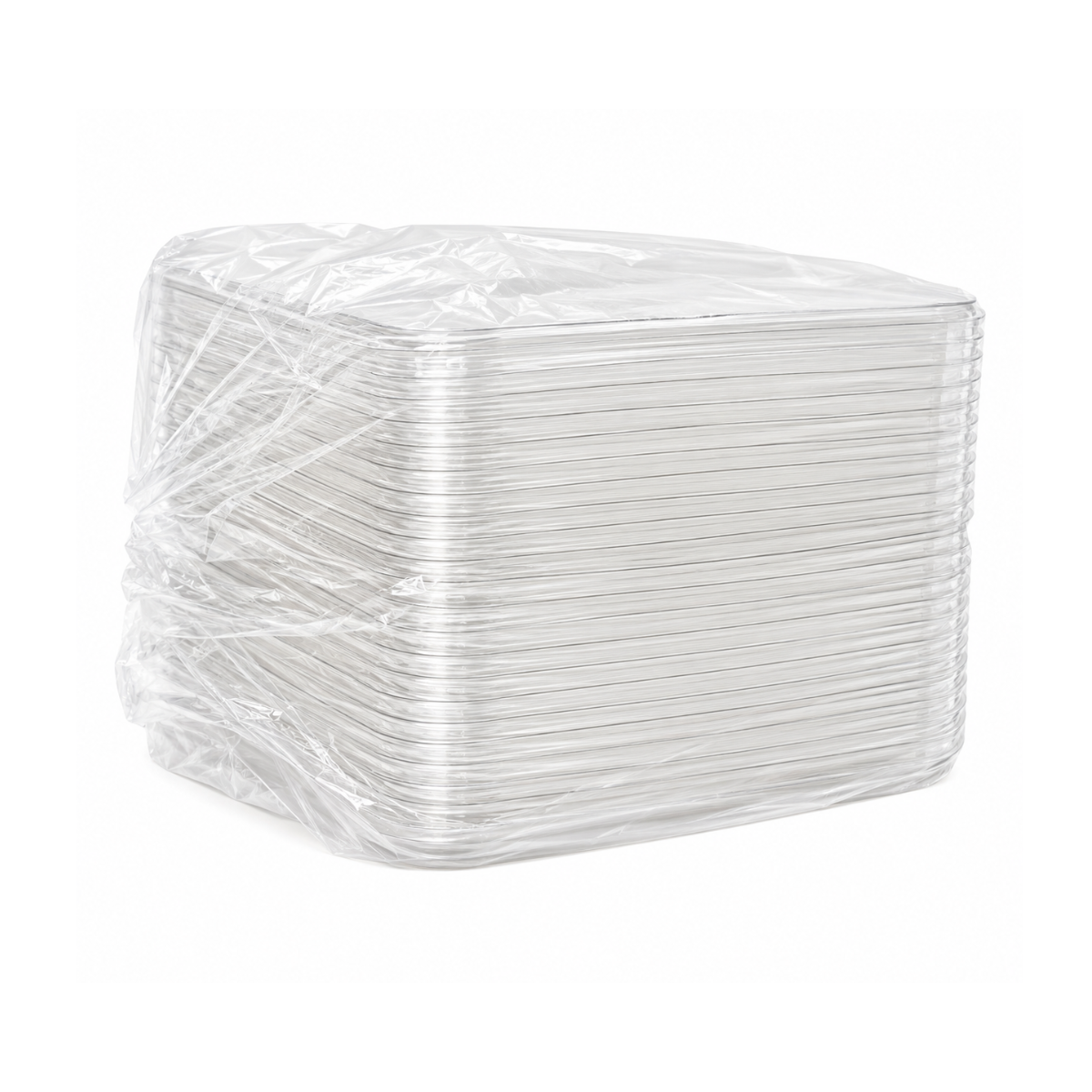 Couvercle Clair Pour Contenant 5 Compartiments S1234 – 400/Caisse