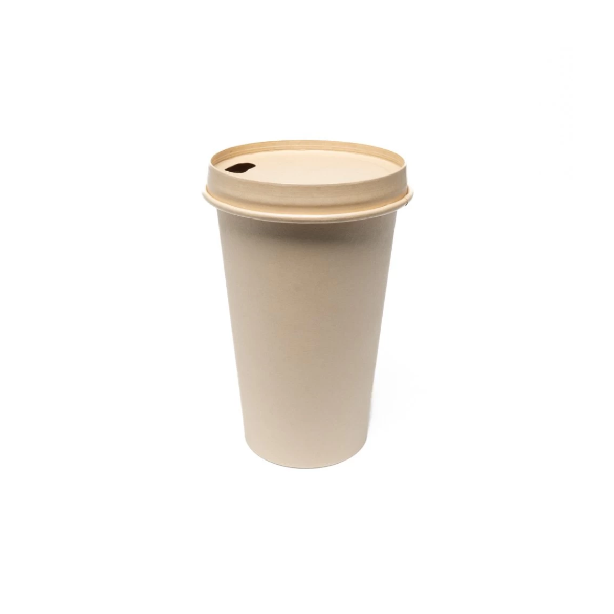 Couvercle En Bambou Pour Verre Chaud 8 Oz 1000/Caisse