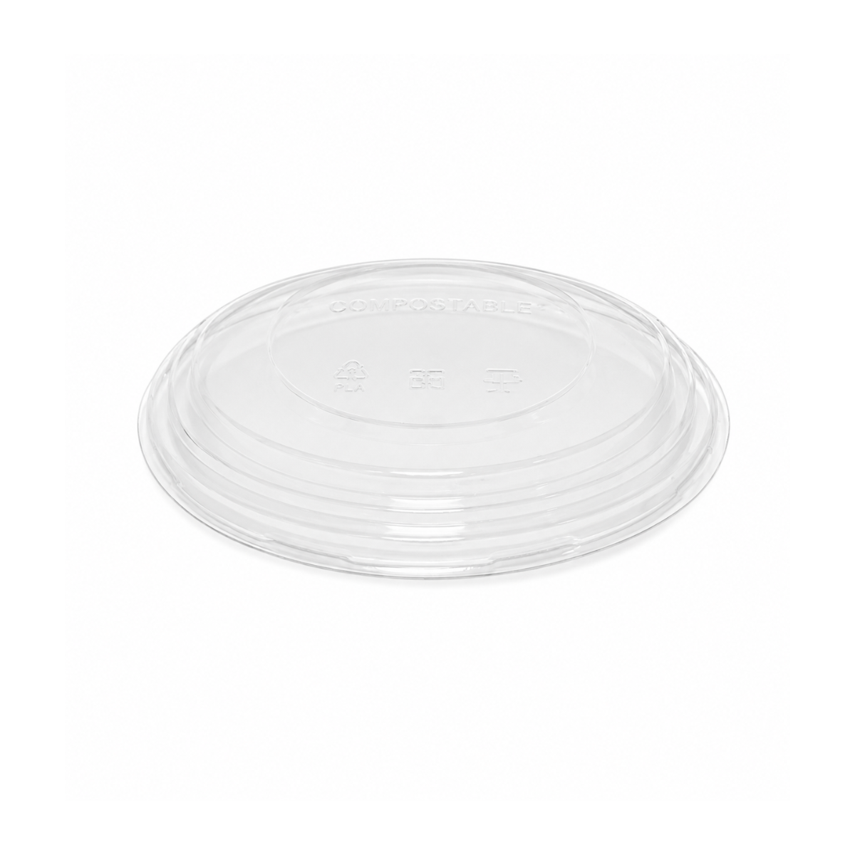 Couvercle En PLA Pour Bol À Salade 150 Mm 50/Boîte