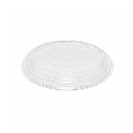 Couvercle En PLA Pour Bol À Salade 185 Mm 50/Boîte