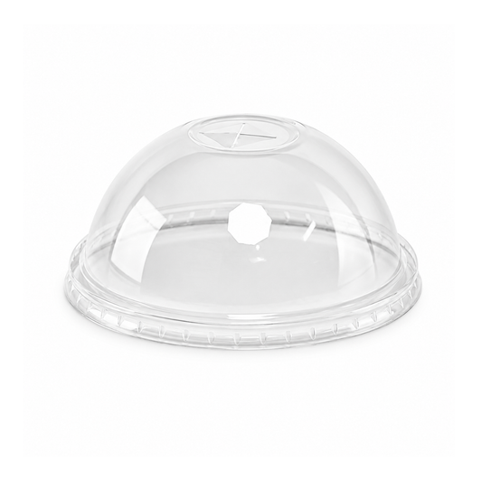 Couvercle en plastique dôme clair - 14-15-16-20-24oz - 1000/CS