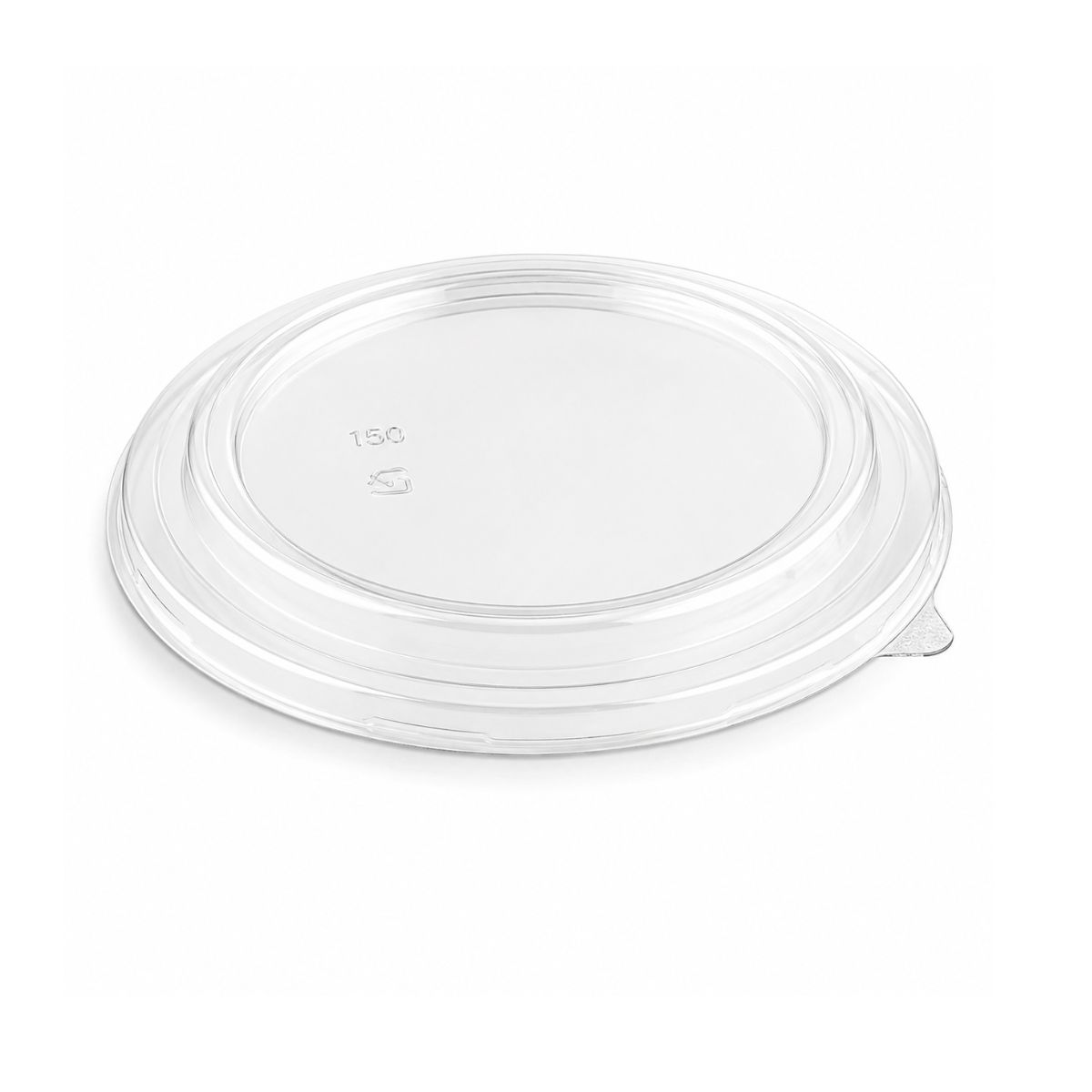 Couvercle en plastique pour bol rond