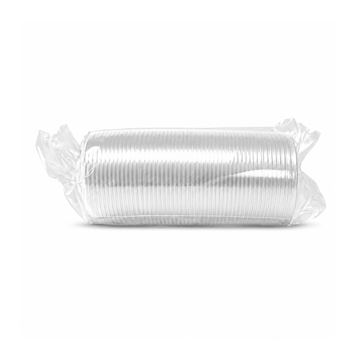Couvercle plat pour contenant deli clair 500/caisse