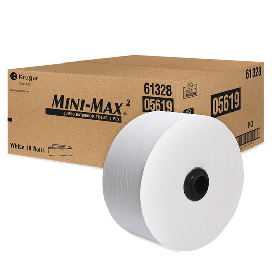 Mini-Max-05619-papier hygiénique 18 rouleaux kruger jumbo bathroom tissu