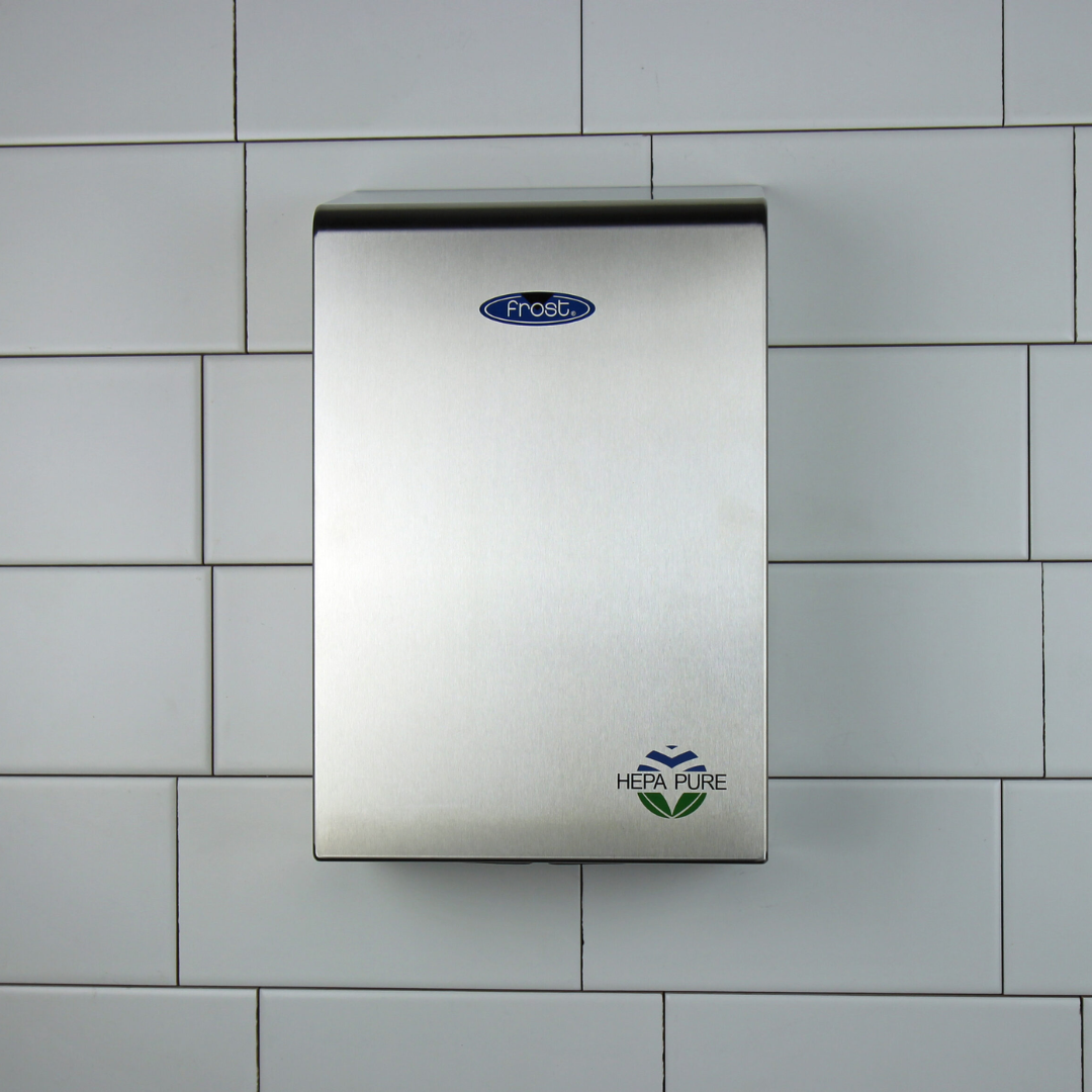 Sèche-Mains Automatique à Grande Vitesse HEPA PURE avec Lumière UVC