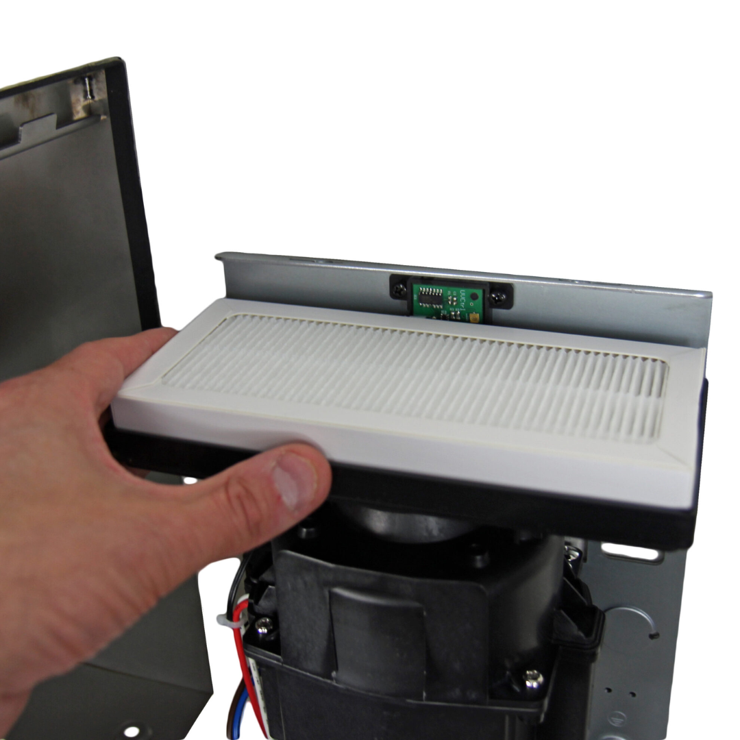 Sèche-Mains Automatique à Grande Vitesse HEPA PURE avec Lumière UVC