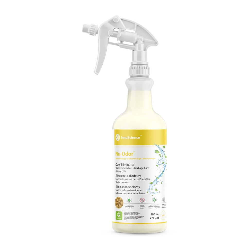 Nu-Odor - Éliminateur d'odeurs biotechnologique pour déchets et matières organiques