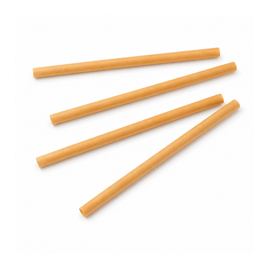 Paille en bagasse 6" 10000/Caisse